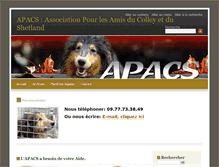 Tablet Screenshot of collieandsheltie-rescue.sheepdog.eu